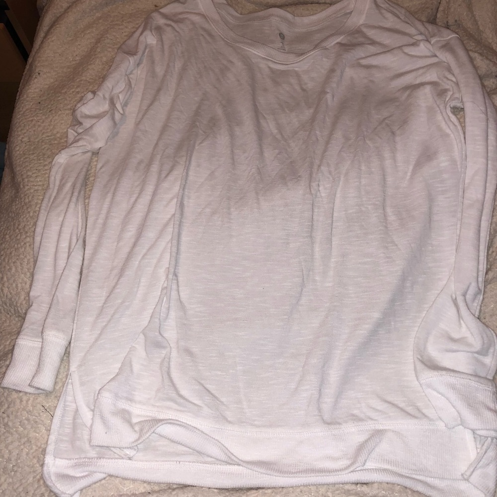 Long sleeve white shirt